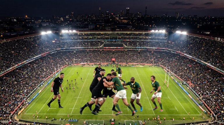 All Blacks vs Springboks at Ellis Park Johannesburg — Rugby's Greatest Rivalry first test 2026